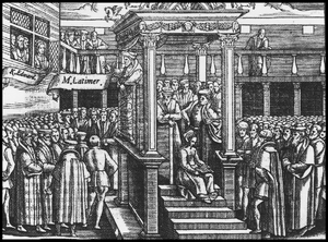 Hugh Latimer Preaching to Edward VI