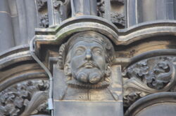 James V as appearing on the Scott Monument