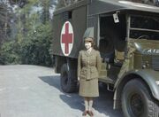 Hrh Princess Elizabeth in the Auxiliary Territorial Service, April 1945 TR2832