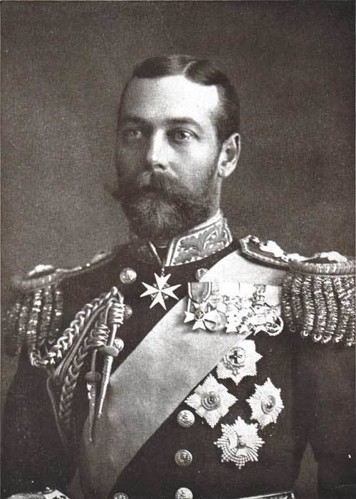 Image of King George V Shooting Tigers in Nepal, 1911 (b/w photo