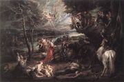 Peter Paul Rubens - Landscape with Saint George and the Dragon - WGA20401