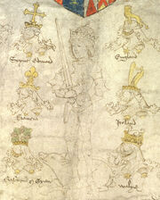 Rous Roll Richard III detail