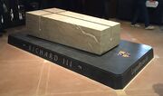Picture of Richard III's new tomb (cropped)