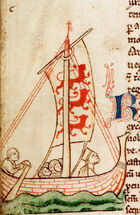 Sketch of Henry at sea