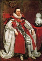 James I of England by Daniel Mytens