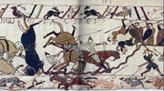 Bayeux Tapestry Horses in Battle of Hastings