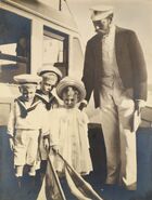 George, Duke of York, and his children