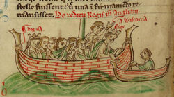 Sketch of Henry at sea