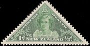 Timbre NZ Margaret triangle 1943