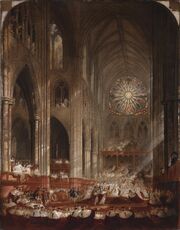 Coronation of Queen Victoria - John Martin