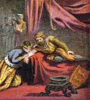 Pictures of English History Plate XXVI - Prince Edward and His Wife