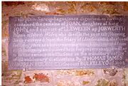 Joan, Lady of Wales, grave