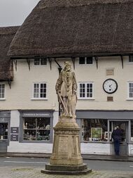King Alfred Statue Pewsey