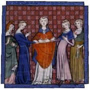 The betrothal of Alphonso of Castile and Eleanor Plantagenet