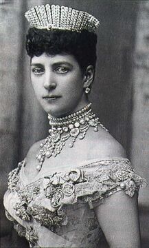 Alexandra Of Denmark As Princess Of Wales Stock Photo Download Image ...