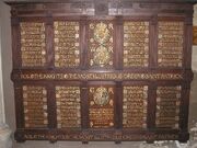Knights of Order of Saint Patrick. Dublin. Saint Patrick Cathedreal.