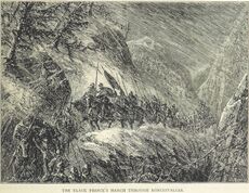 The Black Prince's March Through Roncevalles
