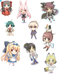 Anime Icon Pack, Mondaiji tachi ga Isekai kara Kuru Sou Desu yo transparent  background PNG clipart