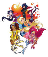 Angel's Friends - Promotional Character Illustration - 1