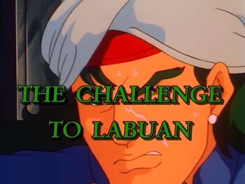 Sandokan - The Challenge to Labuan - Episode Title Card