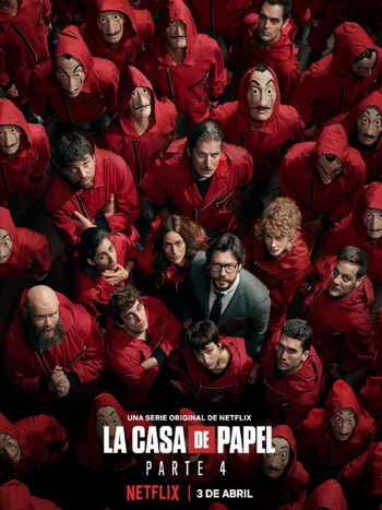 Money Heist Part 4 poster