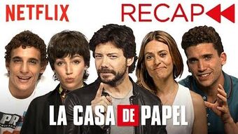Video La Casa De Papel Money Heist Cast Recaps Seasons 1 2 Netflix Money Heist Wiki Fandom