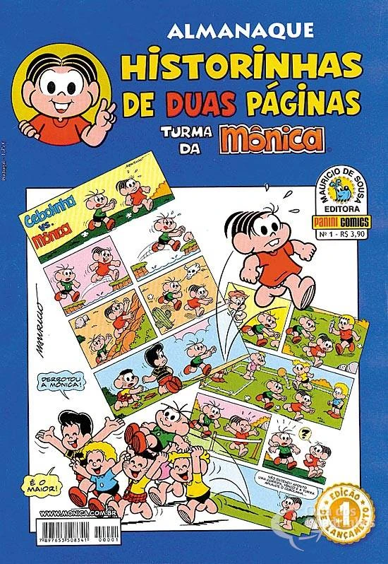 Turma da Mônica - Historinhas de Duas Páginas | Turma da Mônica Wiki ...