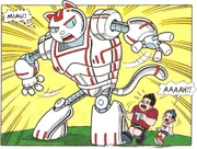 Neko, o robô, em Mônica N9