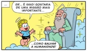 Anjinho e Deus em Mônica V3 N42
