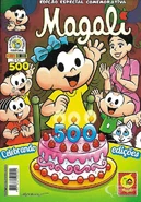 Edição Comemorativa de 500 Edições da Revista Magali No Brasil - Versão Ouro