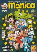 Capa Especial de Mônica 100... - Versão Metálica