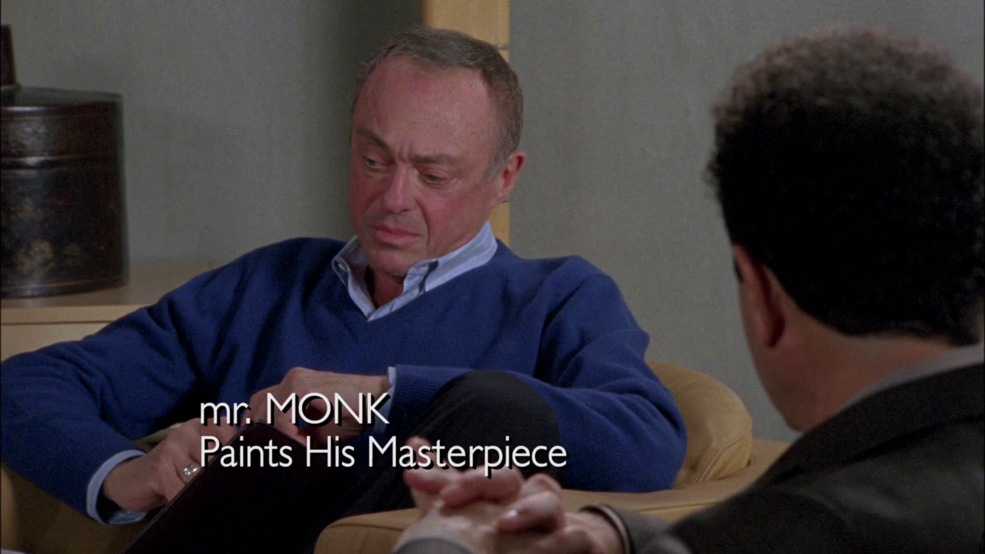 El sr. Monk pinta su obra maestra | Wiki MONK | Fandom