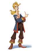 Guybrush in ToMI.