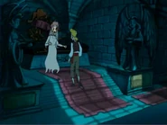 Minnie Goodsoup's tomb, found in the middle section of the crypt..