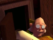 EMI Bank Manager closeup