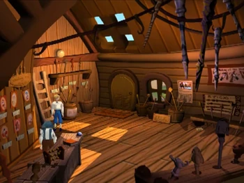 House of Sticks-interior