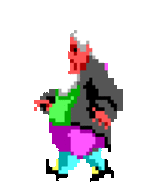 Governor Fat as he would have appeared in Mutiny on Monkey Island