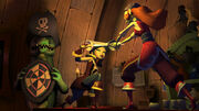 Monkey-Island-tales girl fight