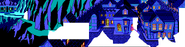 Panorama of the High Street, with the earlier design of the Mansion.