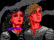 Guybrush turning his head to face Elaine in the epilogue. In the final game it is replaced with turning his eyes (which Ron Gilbert) found more funny).
