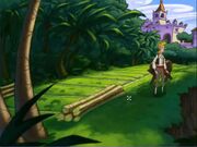 Grassy Knoll at the back of the town