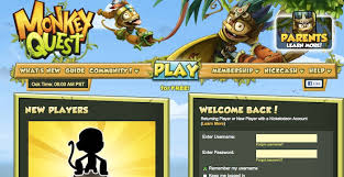 www monkey quest com login