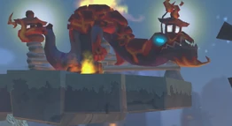 A Magma Dragon