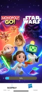First Star Wars Go splash screen