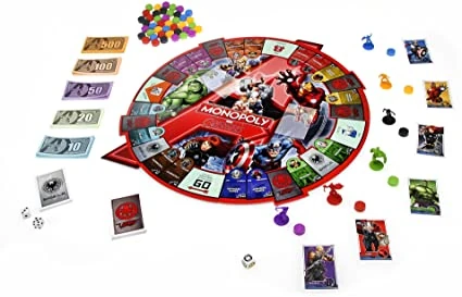 MONOPOLY MARVEL AVENGERS/モノポリー アベンジャーズ Monopoly: Marvel Avengers Edition Board Game | GameStop