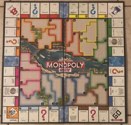 Monopoly City map