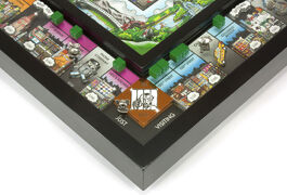 Detail of Jail corner, 3D Monopoly - The Fazzino New York Edition