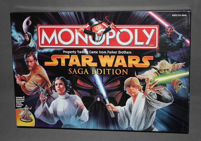 Star wars 2025 monopoly complete saga