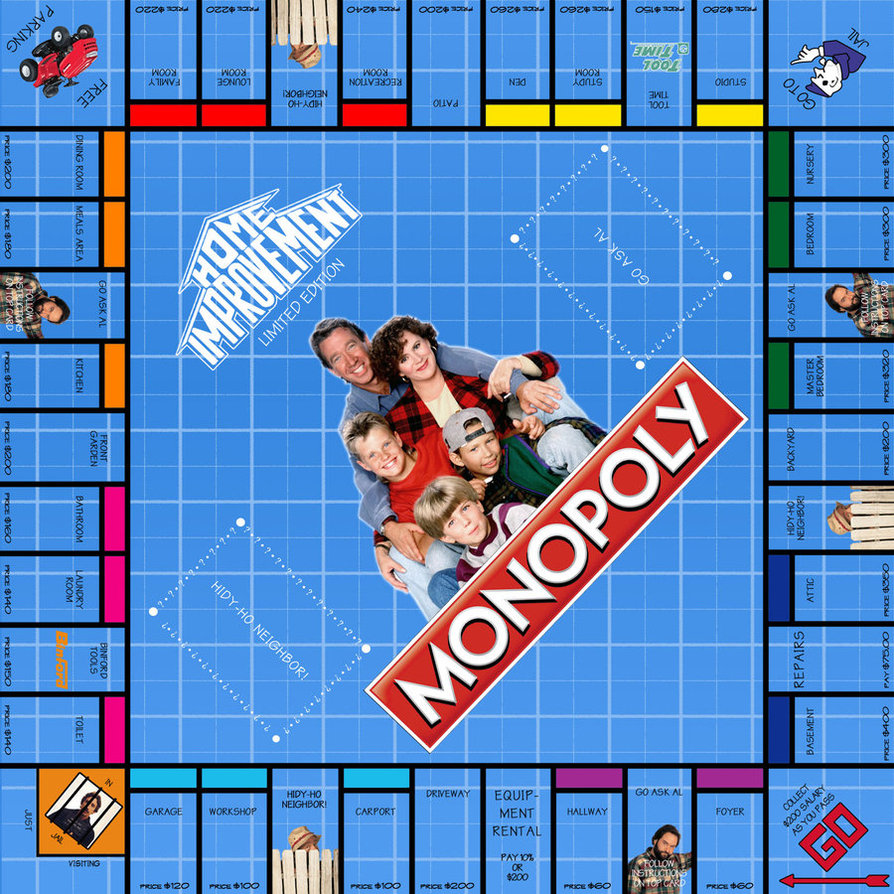 Home Improvement Limited Edition | Monopoly Wiki | Fandom