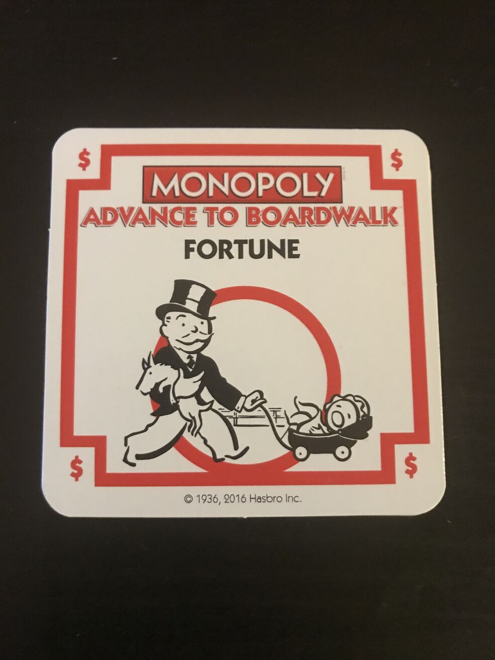 [激レア］モノポリー　advance to boardwalk Vintage Monopoly Advance To Boardwalk Board Game Parker